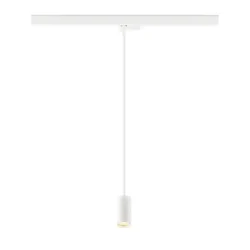 3-phase pendant luminaire PENDELLEUCHTE ENOLA 2.0 M 3PH PD SINGLE GU10 PAR11 1 flame, with lamp socket GU10 IP20, white