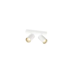 ceiling luminaire ENOLA 2.0 M CL. DOUBLE GU10 QPAR51 2 flames, symmetrical, with lamp socket GU10 IP20, white