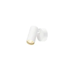 wall and ceiling luminaire ENOLA 2.0 S CW SINGLE PAR11 rund 1 flame, round, with lamp socket GU10 IP20, white
