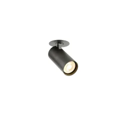 Decken-Halb-Einbaustrahler ENOLA 2.0 S RL SINGLE PAR11, GU10 (exkl.), schwarz