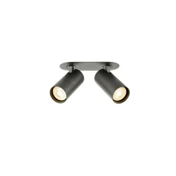 Decken-Halb-Einbaustrahler ENOLA 2.0 S RL DOUBLE PAR11, GU10 (exkl.), schwarz
