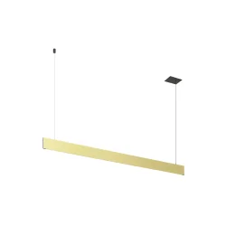 pendant luminaire LINIUS 150 PD PHASE RECESSED built-in version IP20, brass dimmable