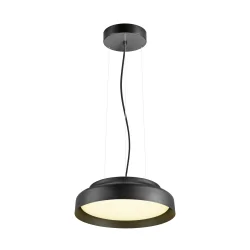 LED Pendelleuchte OVANA 44 PD LED PHASE CCT, IP20, Ø 44cm, 14W 2700/3000/4000 (CCT-Switch) 115°, CRi>90, dimmbar, schwarz