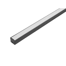 Zubehör für LED Strips - Aufbauprofil, schwarz