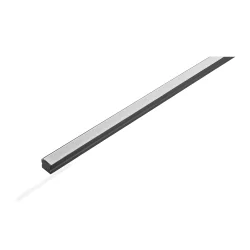 Zubehör für LED Strips – Set, Aufbauprofil + DIFFUSOR S, 5er-Set, schwarz