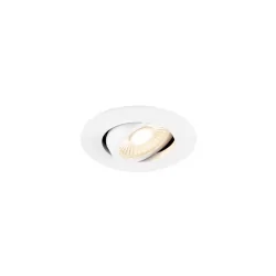 Outdoor Einbaustrahler UNIVERSAL DOWNLIGHT SLIM PHASE, IP65/IP50 IK08, schwarz