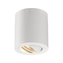 LED Deckenaufbauleuchte TRILEDO ROUND, 6.2W 3000K 90°, inkl. Treiber, Weiß