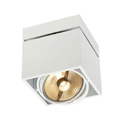 Ceiling spot KARDAMOD SURFACE SQUARE ES111 Single, square, GU10, white