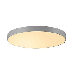 LED Decken-/Pendelleuchte MEDO 90, 119W 3000K 11000lm 120°, dimmbar 1-10V, silbergrau