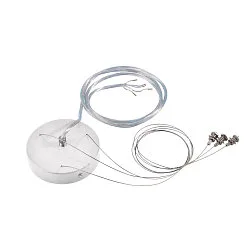 Abhängeset für LED Deckenleuchte MEDO, Länge 150cm, 5-adrig, dimmbar 1-10V, Weiß