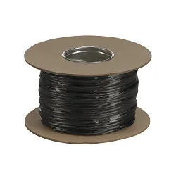 NIEDERVOLT-SEIL, für TENSEO Niedervolt-Seilsystem, 4mm², 100 m, schwarz