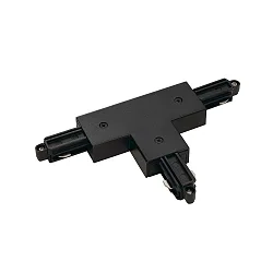 T-Verbinder für 1-Phasen HV-Stromschiene, Aufbauversion, Erde links, Weiß