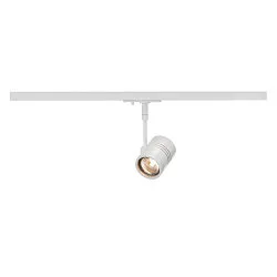 1-Phasen Strahler BIMA 1, 1-flammig, 1x GU10, IP20, inkl. Adapter, weiß