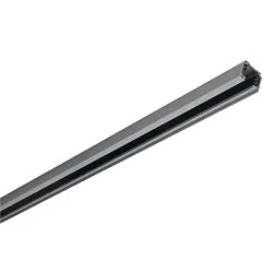 EUTRAC 3-Phasen Hochvolt-Schiene, Aufbauversion, Aluminium, 200cm, silber eloxiert