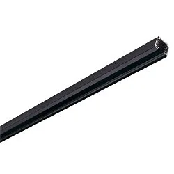 EUTRAC 3-Phasen Hochvolt-Schiene, Aufbauversion, Aluminium, 300cm, schwarz