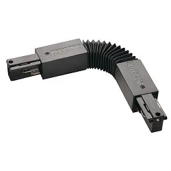 Flex coupler for 3-Phase High voltage Track, black