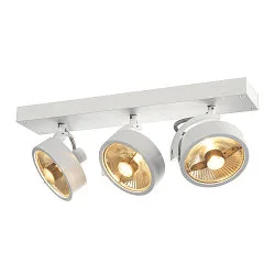 Wand- und Deckenleuchte KALU CW TRIPLE QPAR111, 3x GU10 max. 75W, kardanisch, weiß