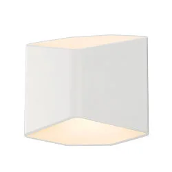 LED Wandleuchte CARISO 2, 7,6W, COB LED, 3000K, weiß