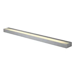 LED Wandleuchte SEDO 21, Up/Down, 89.5cm, 230V / sek. 700mA, SMD 22W 3000K 2500lm, Glas satiniert, Alu gebürstet