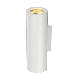 Wandleuchte ENOLA B UP/DOWN, Höhe 22cm, 2x GU10 QPAR51, IP20, Aluminium, weiß