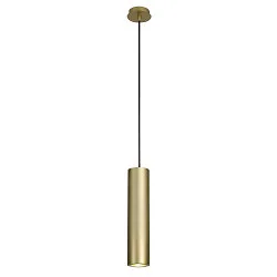 Pendelleuchte ENOLA B PD-1, GU10 QPAR51, IP20, ø 6,7cm / H 30cm, Aluminium, messing