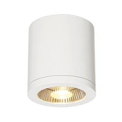 LED Ceiling luminaire ENOLA C CL-1, IP20, Ø 10cm / H 10.7cm, 12W 3000K 850lm 35°, white