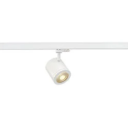 LED 3-Phasen Strahler ENOLA C TRACK, 11W 3000K 1040lm 55°, kardanisch, schaltbar, inkl. Adapter, weiß