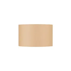 Textil-Schirm FENDA, Zylindrisch, Ø 45.5cm / Höhe 28cm, Beige