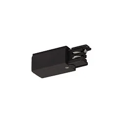 Accessories for 3-Phase surface track S-TRACK Feed-In, L-version, black