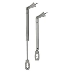 Zubehör für EASYTEC II Flexibler Deckenhalter für Dachschrägen, silbergrau