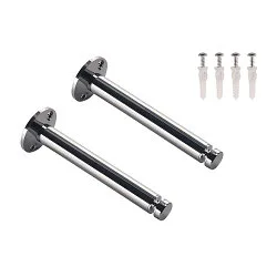 DECKENUMLENKER, für TENSEO Niedervolt-Seilsystem, 2 Stück, chrom