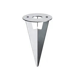 Zubehör für HELIA L Wege- und Standleuchte - Erdspieß, Edelstahl, 17 cm