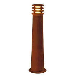 Outdoor Stehleuchte RUSTY® ROUND 70, IP55, E27 TC-DSE max. 11W, FeCSi-Stahl gerostet, 70cm