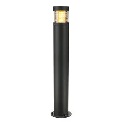 Pollerleuchte F-POL, 86cm, IP54 IK05, E27 T38 max. 20W, mit Raster, anthrazit