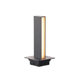 Outdoor LED Wege- und Standleuchte H-POL TWIN 60, 2-flammig, 66cm, IP55 IK03, 35W 3000K 1400lm, Anthrazit