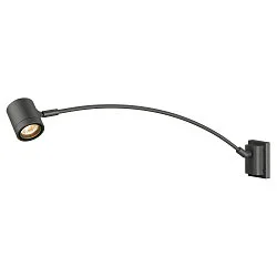 Outdoor Displayleuchte MYRA DISPLAY CURVE, IP55, GU10 max. 50W, dreh- und neigbar, Anthrazit