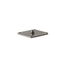 Accessories for LED Floor Spot DASAR PROJECTOR LED Mounting plate, stainless steel