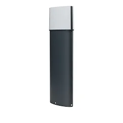 LED Pollerleuchte ENDURA® STYLE ELLIPSE, IP44, 12.5W 3000K 950lm 2x 122°, dunkelgrau / opal, 50cm