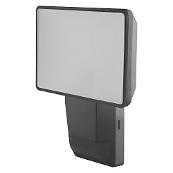 LED Außenwandleuchte ENDURA® PRO FLOOD SENSOR, IP55 IK05, 15W 4000K 1500lm 100°, Kopf verstellbar, Multi-Sensor, Dunkelgrau
