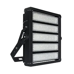 LED Flutlicht-Strahler ECO HIGH POWER FLOODLIGHT 500, IP65 IK08, Alu / PC, schwarz, 500W 5700K 61000lm VN 30°