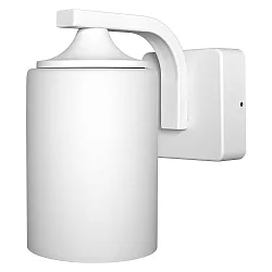 Outdoor Wandleuchte ENDURA® CLASSIC LANTERN CYLINDER, IP44, E27,  Aluminium / Opalglas, Weiß
