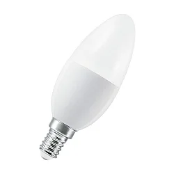 LED Kerzenlampe SMART+ WiFi Candle B40 TW FR, 230V, E14, 4.9W 2700-6500K (Tunable White) 470lm 200°, dimmbar, matt