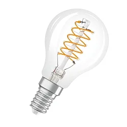 Filamentlampe Vintage 1906 LED DIM 40 4.8 W/2700 K Birnenform E14