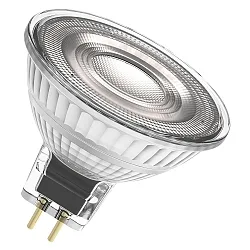 LED Reflektorlampe MR16 P, 12V AC/DC, GU5.3, 2.6W 2700K 200lm 120°, CRi >90, schaltbar