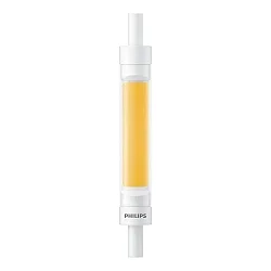 LED HV-Stablampe CorePro LEDlinear R7S, Ø 1.35cm / L 11.8cm, 7.2W 3000K 810lm 300°, schaltbar, weiß / klar