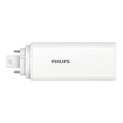 LED Kompakt-Leuchtmittel CorePro LED PLT HF, 4P, EVG, GX24q-2, 6.5W 4000K 800lm 120°, PC schlagfest, matt