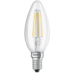 LED Filament Kerzenform ESSENCE CANDLE C60 827/C, E14, 6.5W 2700K 806lm 330°, schaltbar, klar