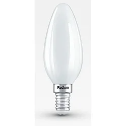 LED ESSENCE+ Kerzenform, RL-C40 HE 827/F/E14, 230V AC, 2.2W 2700K 470lm 330°, schaltbar, matt