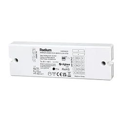 Wi-Fi Dimmer ZB/5CH, IP20, 12-24V, max. 480W, Ansteuerung über ZigBee - Nachfolger verfügbar (Art.-Nr. RALMZA4378)