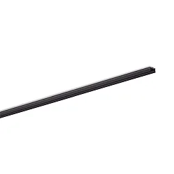 Aufbau-Aluminium-Profil für 1 LED Strip, flaches U-Profil SMALL, 200cm, schwarz